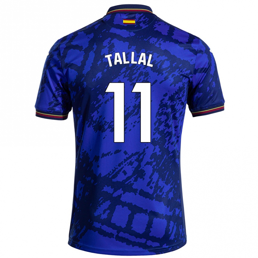 Kids Football Yassin Tallal #11 Darker Blue Home Jersey 2024/25 T-Shirt Australia