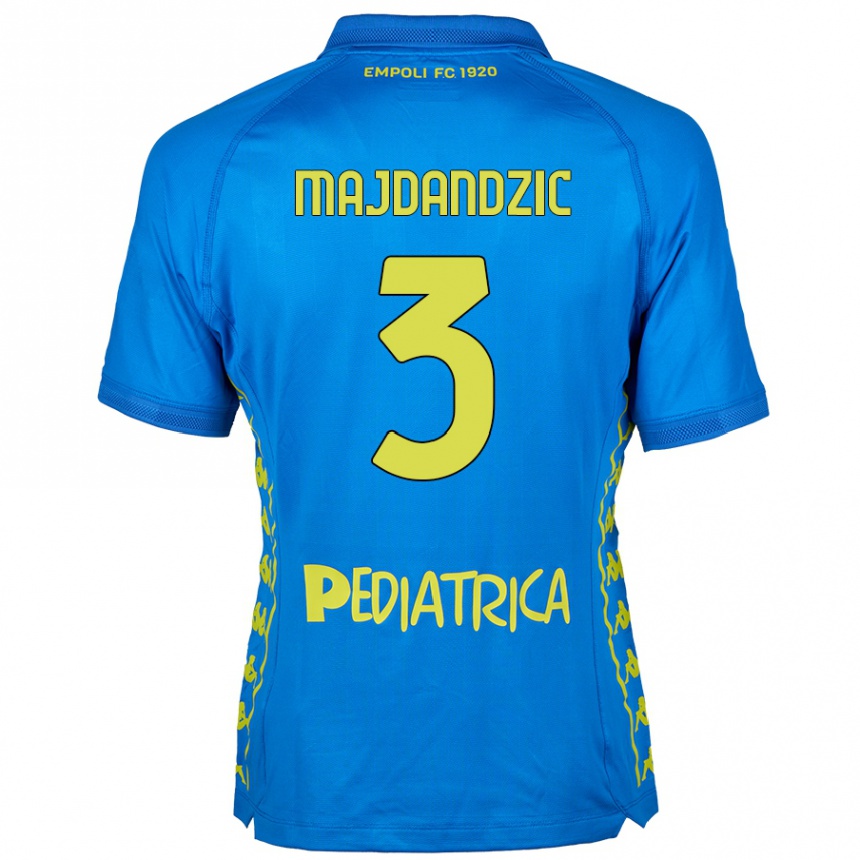 Kids Football Patrik Majdandzic #3 Blue Home Jersey 2024/25 T-Shirt Australia