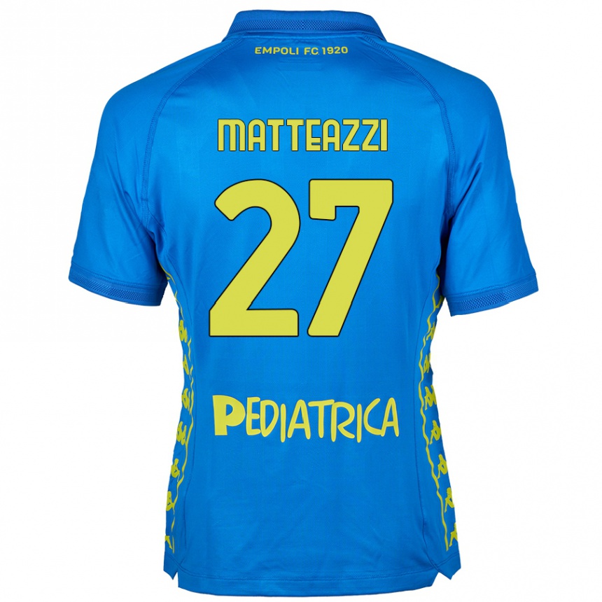 Kids Football Ernesto Matteazzi #27 Blue Home Jersey 2024/25 T-Shirt Australia