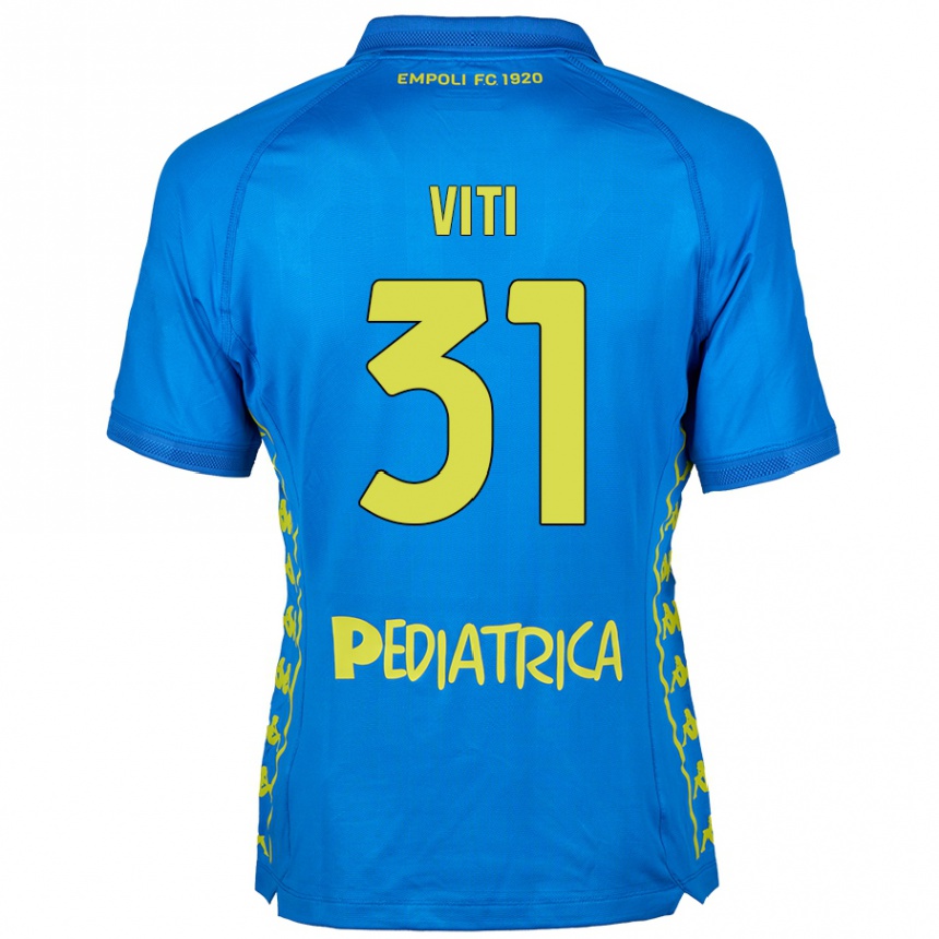 Kids Football Vittorio Viti #31 Blue Home Jersey 2024/25 T-Shirt Australia