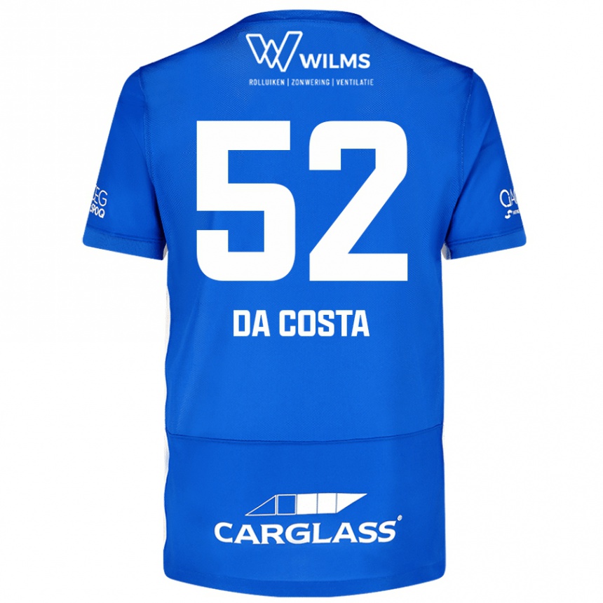 Kids Football Wilson Da Costa #52 Blue Home Jersey 2024/25 T-Shirt Australia