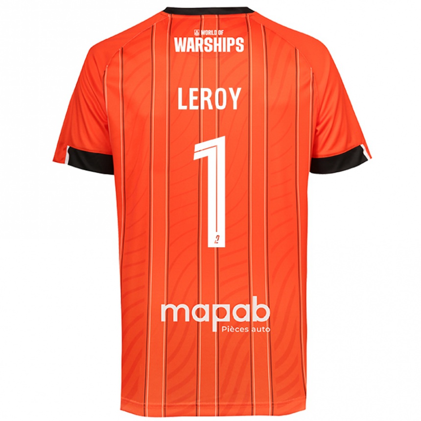 Kids Football Benjamin Leroy #1 Orange Home Jersey 2024/25 T-Shirt Australia