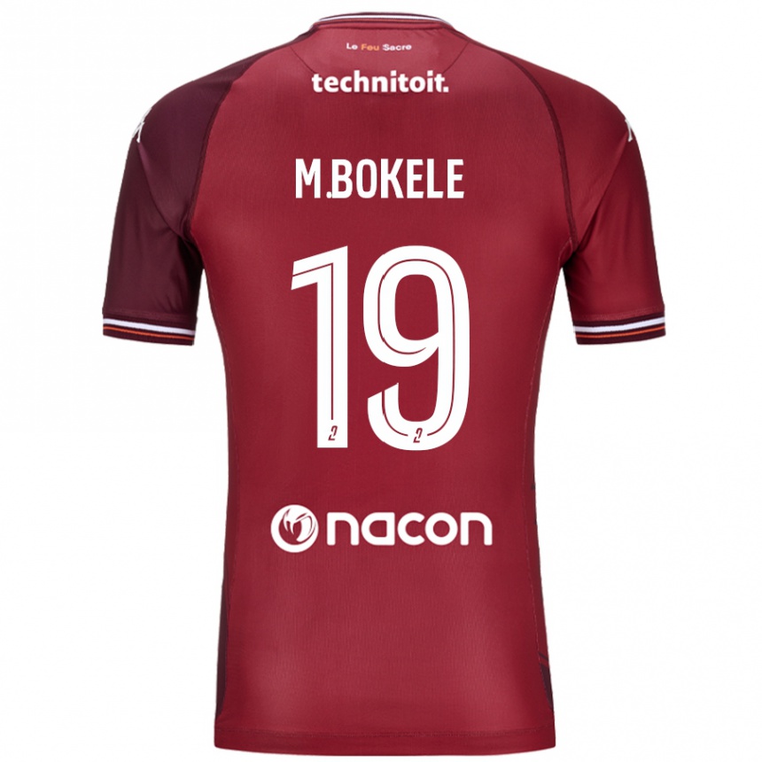 Kids Football Morgan Bokele #19 Red Granata Home Jersey 2024/25 T-Shirt Australia