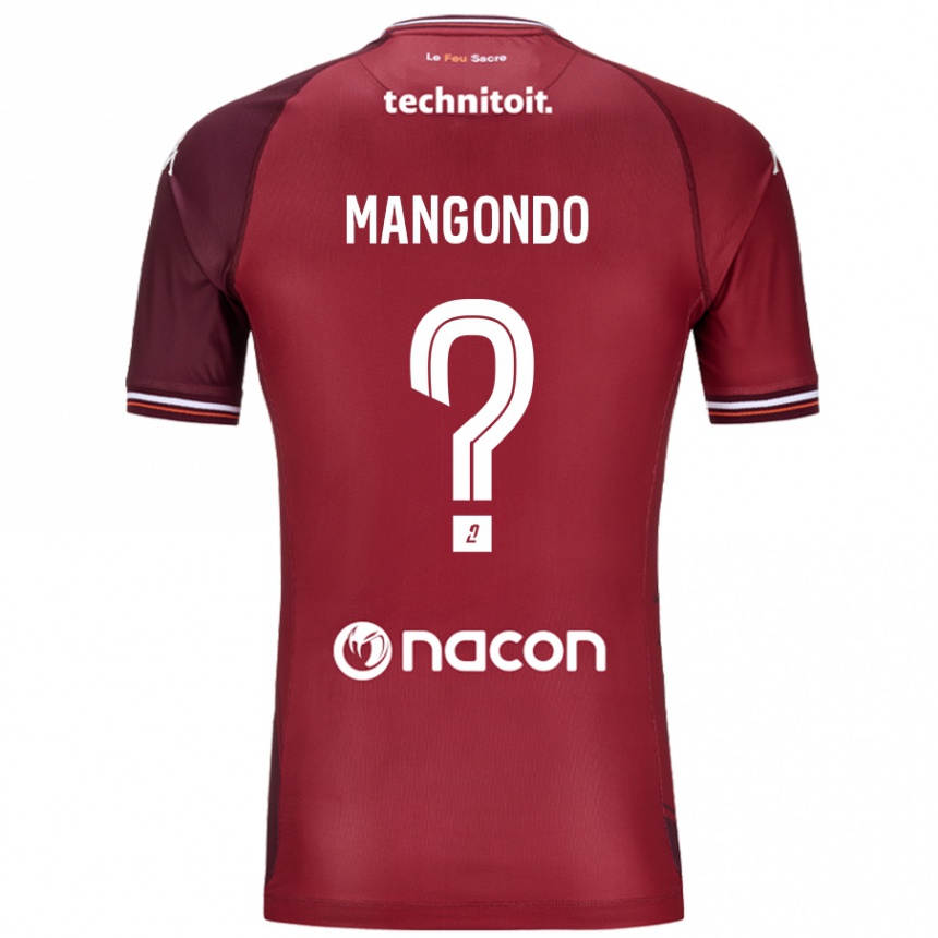 Kids Football Joseph Mangondo #0 Red Granata Home Jersey 2024/25 T-Shirt Australia