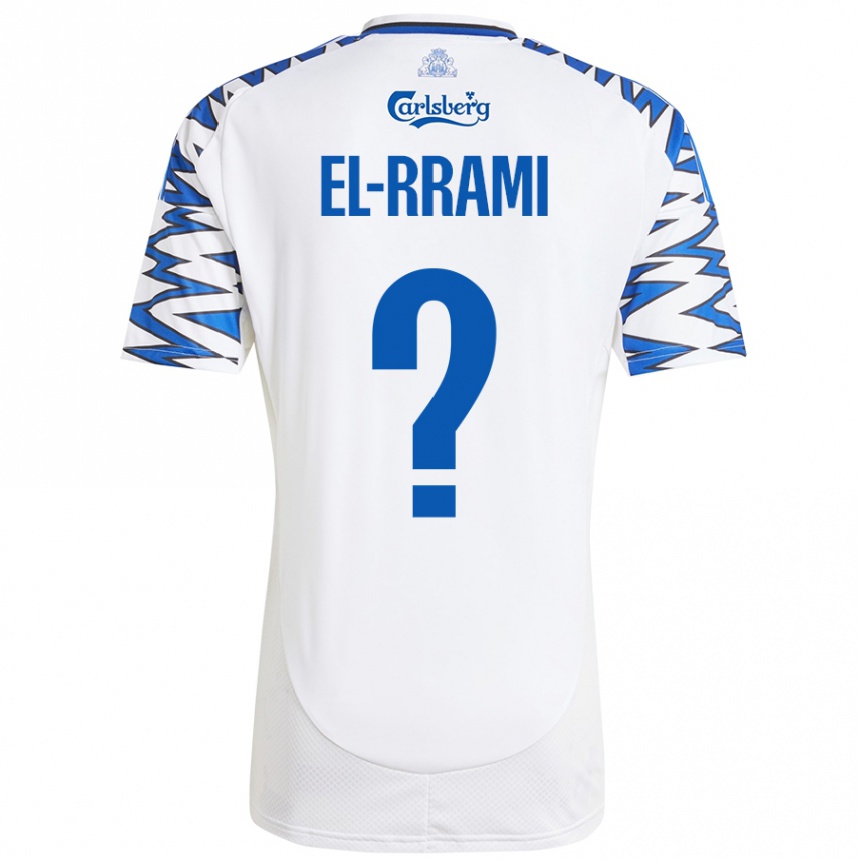 Kids Football Jamil El-Rrami #0 White Sky Blue Home Jersey 2024/25 T-Shirt Australia