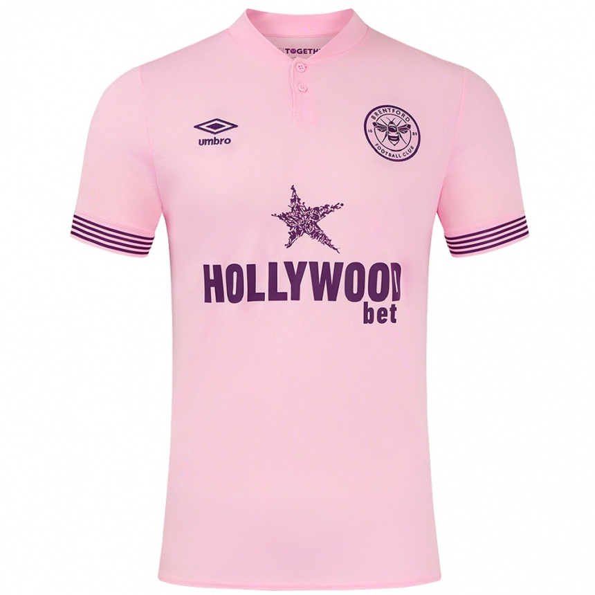 Kids Football Iwan Morgan #0 Pink Away Jersey 2024/25 T-Shirt Australia