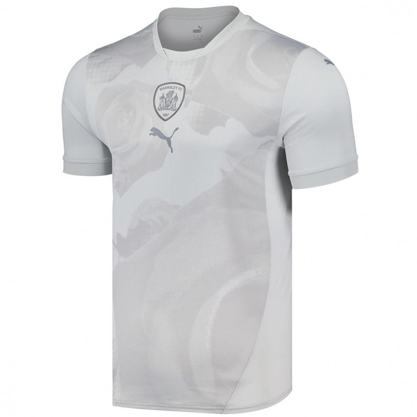 Kids Football Callum West #0 Silver Gray Away Jersey 2024/25 T-Shirt Australia