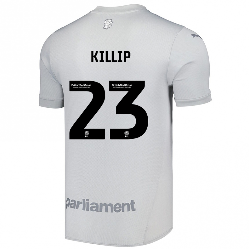 Kids Football Ben Killip #23 Silver Gray Away Jersey 2024/25 T-Shirt Australia