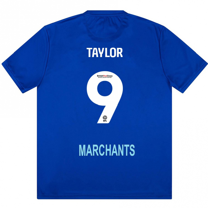 Kids Football Matty Taylor #9 Green Away Jersey 2024/25 T-Shirt Australia