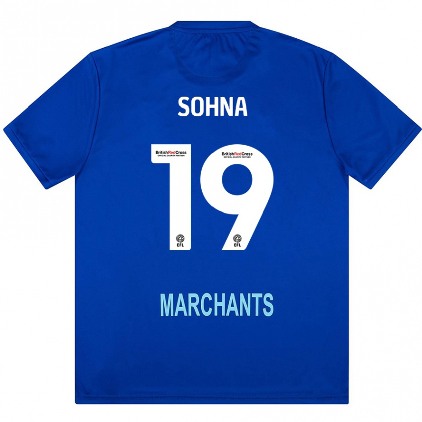 Kids Football Harrison Sohna #19 Green Away Jersey 2024/25 T-Shirt Australia