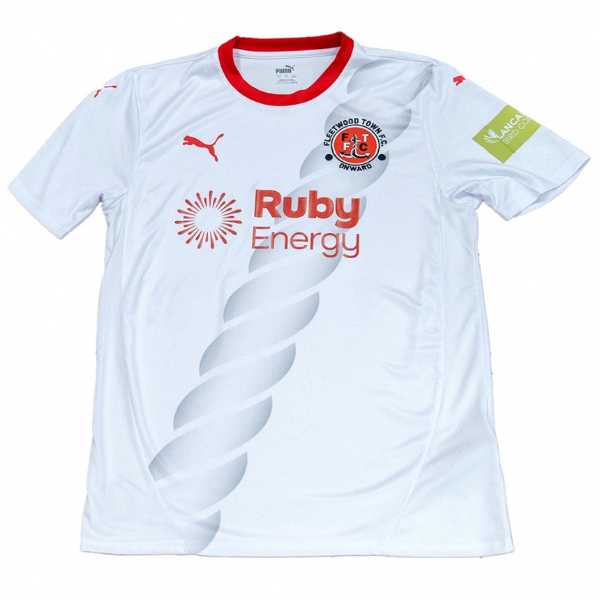 Kids Football Danny Mayor #10 White Away Jersey 2024/25 T-Shirt Australia