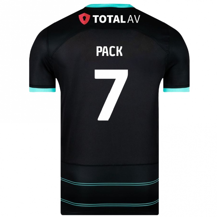 Kids Football Marlon Pack #7 Black Away Jersey 2024/25 T-Shirt Australia