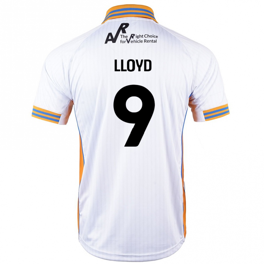 Kids Football George Lloyd #9 White Away Jersey 2024/25 T-Shirt Australia