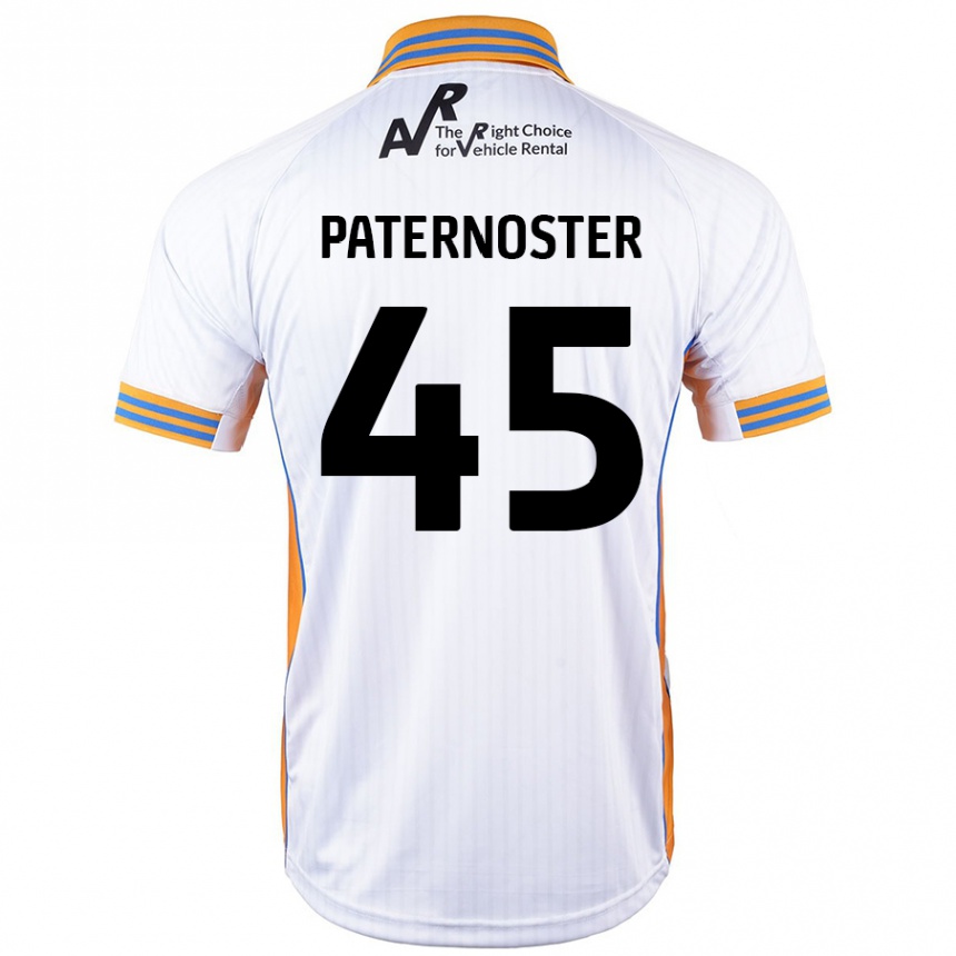 Kids Football Vladimir Paternoster #45 White Away Jersey 2024/25 T-Shirt Australia