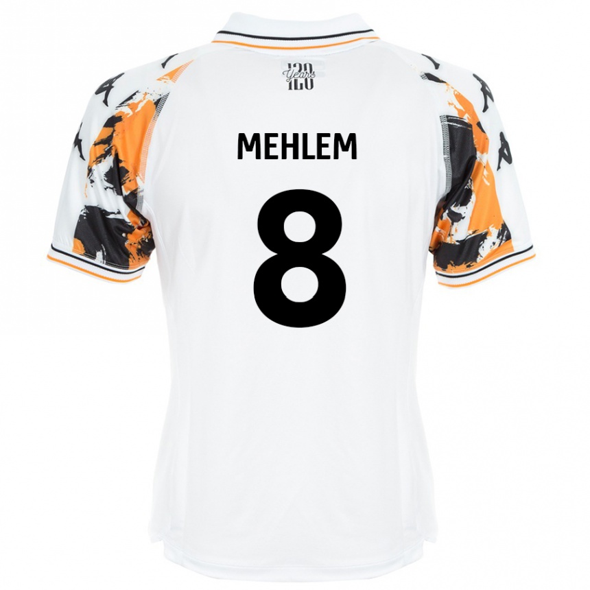 Kids Football Marvin Mehlem #8 White Away Jersey 2024/25 T-Shirt Australia