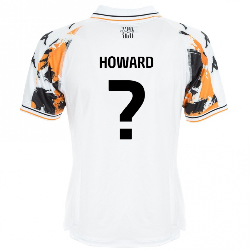 Kids Football Archie Howard #0 White Away Jersey 2024/25 T-Shirt Australia