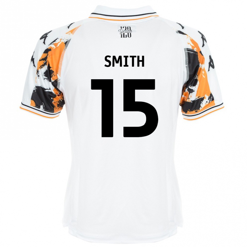 Kids Football Suey Smith #15 White Away Jersey 2024/25 T-Shirt Australia