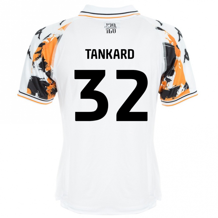 Kids Football Lily Tankard #32 White Away Jersey 2024/25 T-Shirt Australia