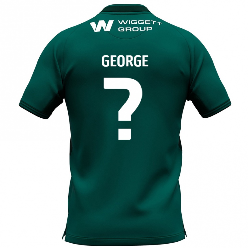 Kids Football George Evans #0 Green Away Jersey 2024/25 T-Shirt Australia