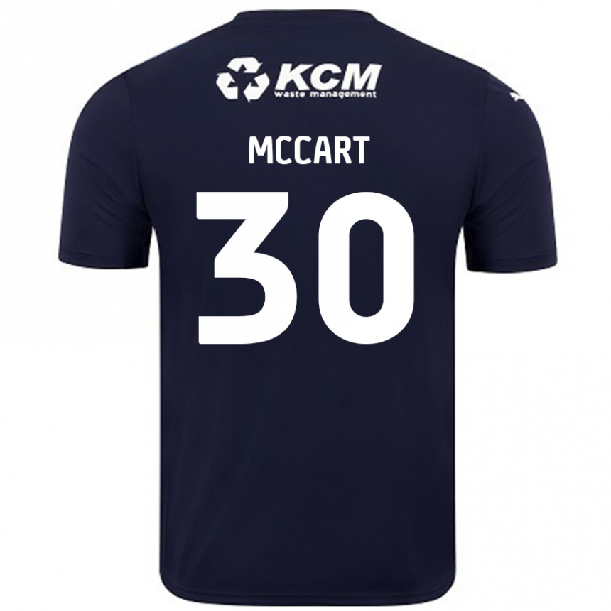 Kids Football Jamie Mccart #30 Navy Blue Away Jersey 2024/25 T-Shirt Australia