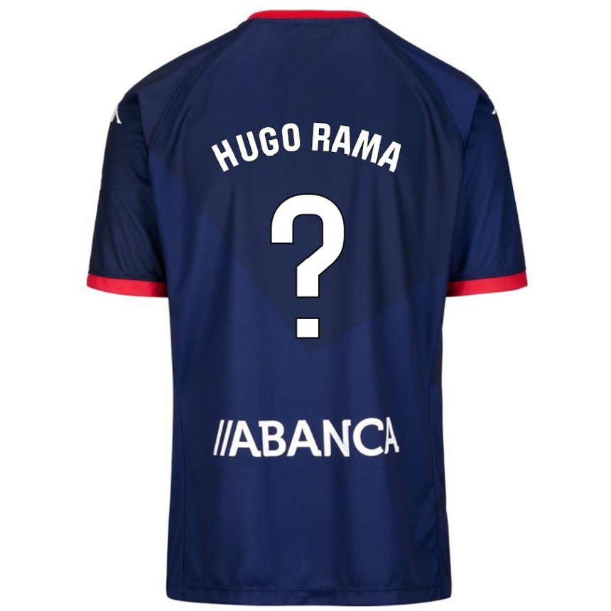 Kids Football Hugo Rama #22 Navy Blue Away Jersey 2024/25 T-Shirt Australia