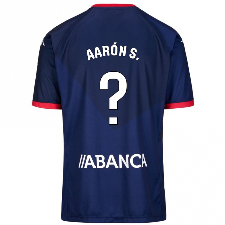 Kids Football Aarón Sánchez #0 Navy Blue Away Jersey 2024/25 T-Shirt Australia