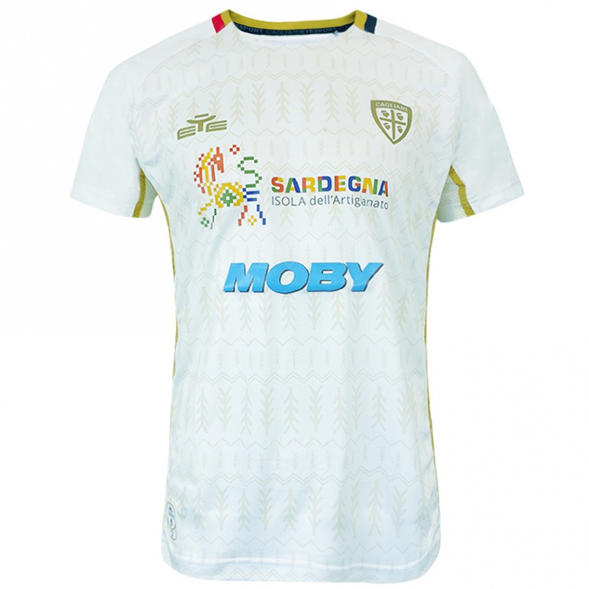 Kids Football Simone Scuffet #22 White Away Jersey 2024/25 T-Shirt Australia