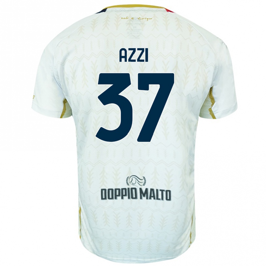 Kids Football Paulo Azzi #37 White Away Jersey 2024/25 T-Shirt Australia