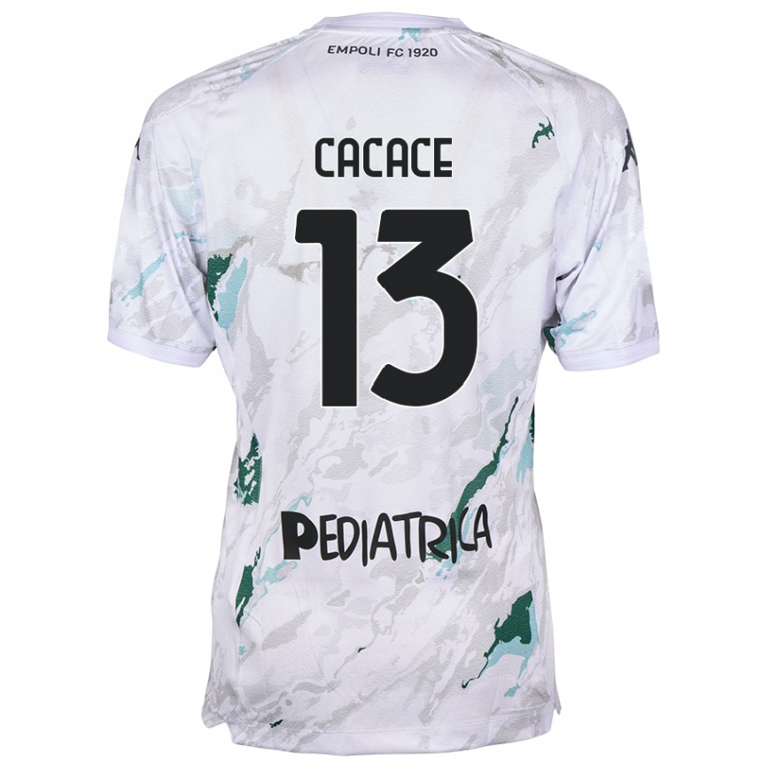 Kids Football Liberato Cacace #13 Grey Away Jersey 2024/25 T-Shirt Australia