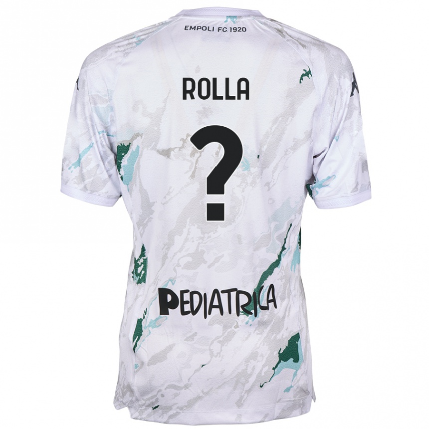 Kids Football Nicola Rolla #0 Grey Away Jersey 2024/25 T-Shirt Australia