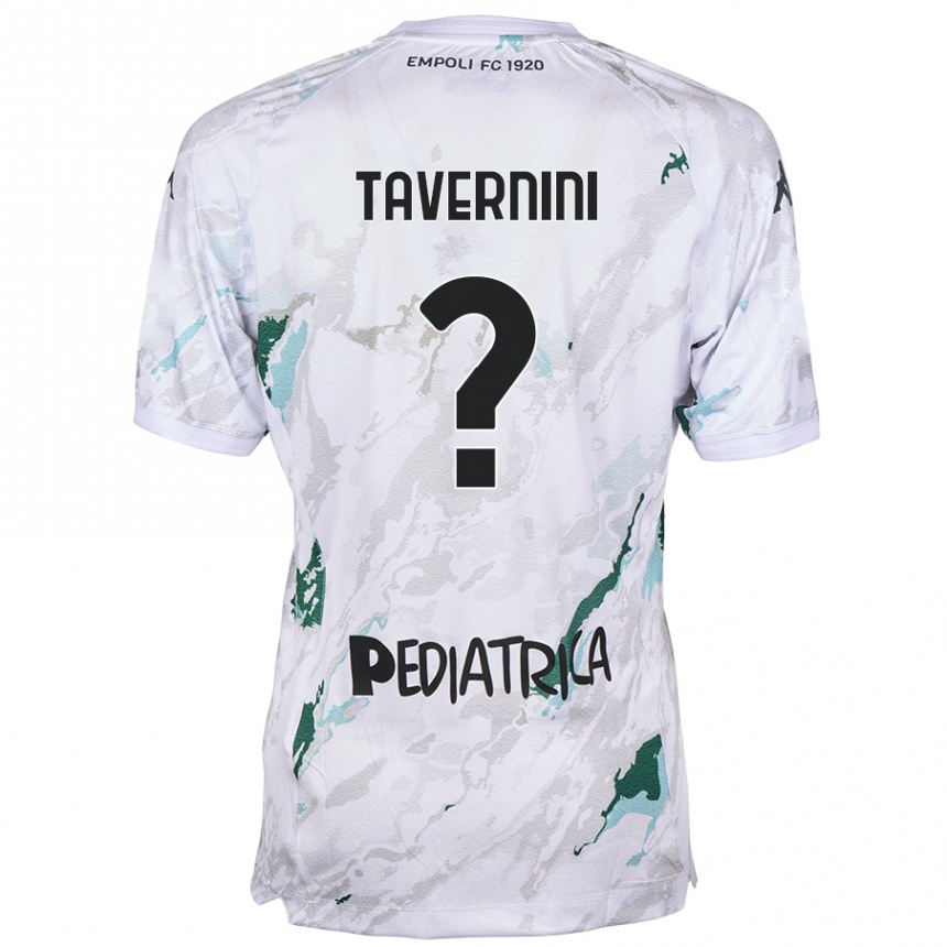 Kids Football Lorenzo Tavernini #0 Grey Away Jersey 2024/25 T-Shirt Australia