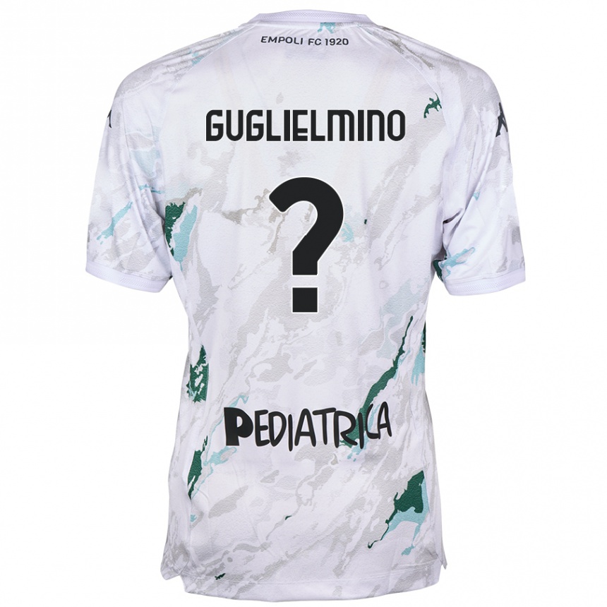 Kids Football Federico Guglielmino #0 Grey Away Jersey 2024/25 T-Shirt Australia