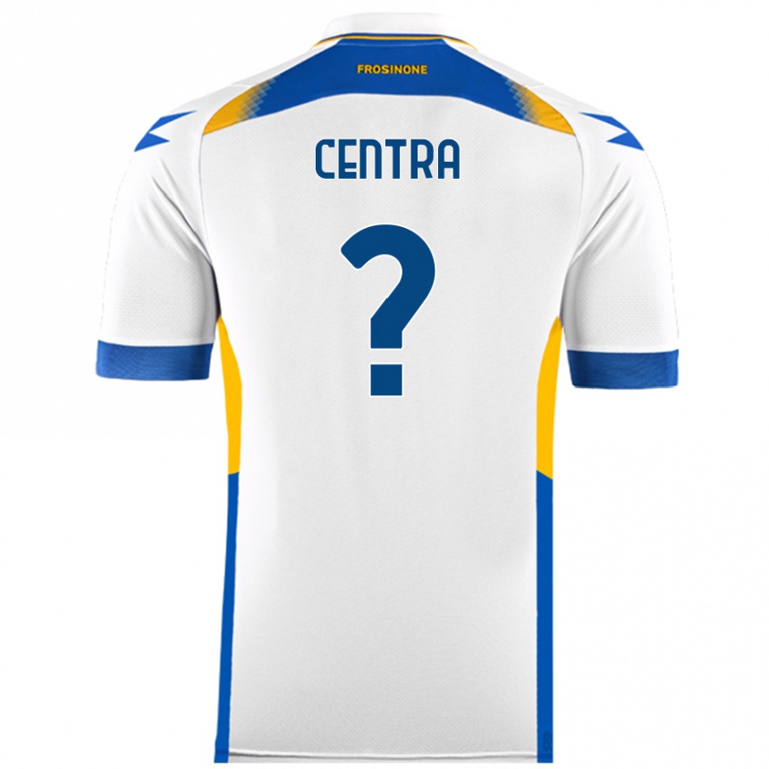 Kids Football Francesco Centra #0 White Away Jersey 2024/25 T-Shirt Australia