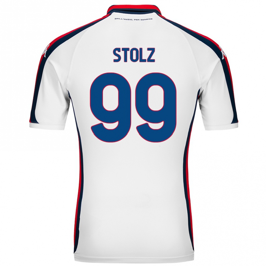 Kids Football Franz Stolz #99 White Away Jersey 2024/25 T-Shirt Australia