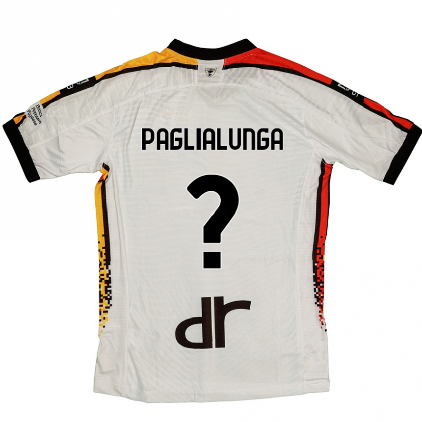 Kids Football Robert Paglialunga #0 White Black Away Jersey 2024/25 T-Shirt Australia