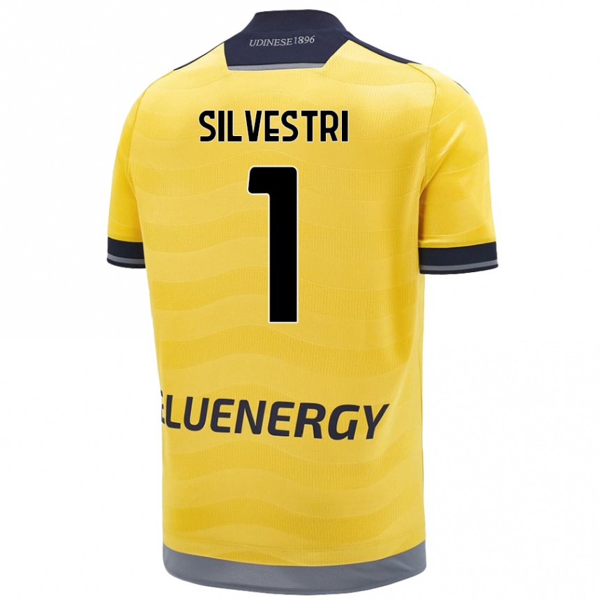 Kids Football Marco Silvestri #1 Golden Away Jersey 2024/25 T-Shirt Australia