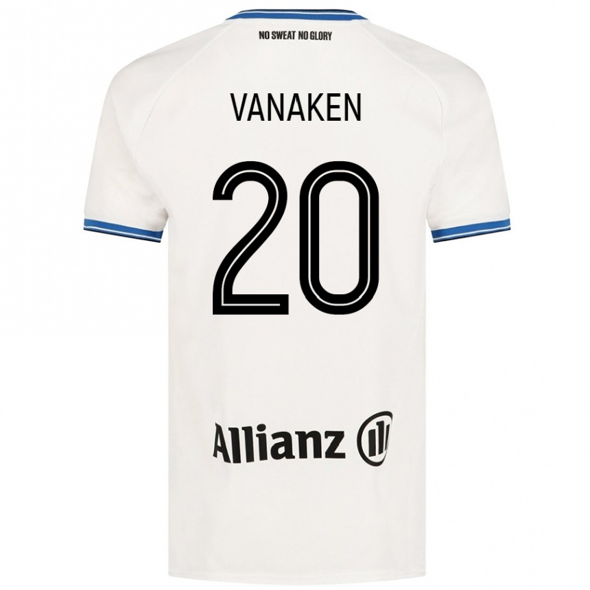 Kids Football Hans Vanaken #20 White Away Jersey 2024/25 T-Shirt Australia