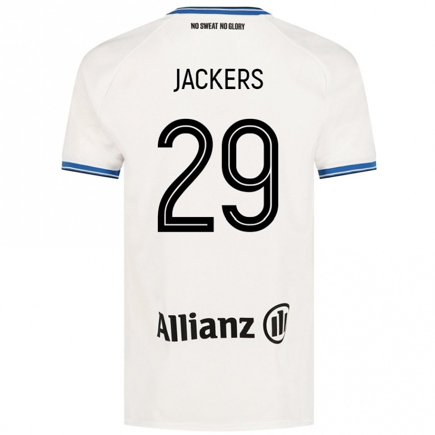 Kids Football Nordin Jackers #29 White Away Jersey 2024/25 T-Shirt Australia