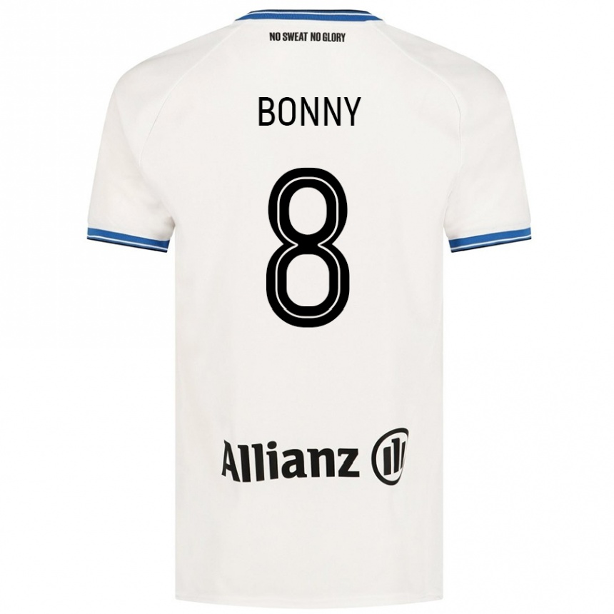 Kids Football Chionne Bonny #8 White Away Jersey 2024/25 T-Shirt Australia