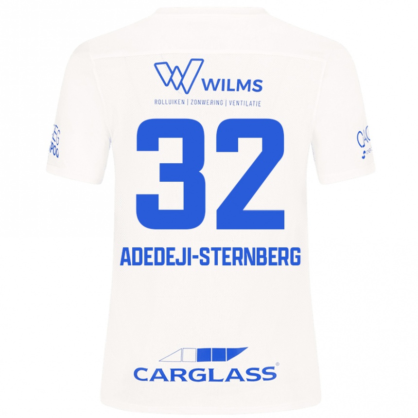 Kids Football Noah Adedeji-Sternberg #32 White Away Jersey 2024/25 T-Shirt Australia