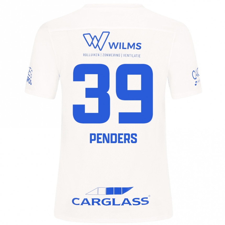 Kids Football Mike Penders #39 White Away Jersey 2024/25 T-Shirt Australia