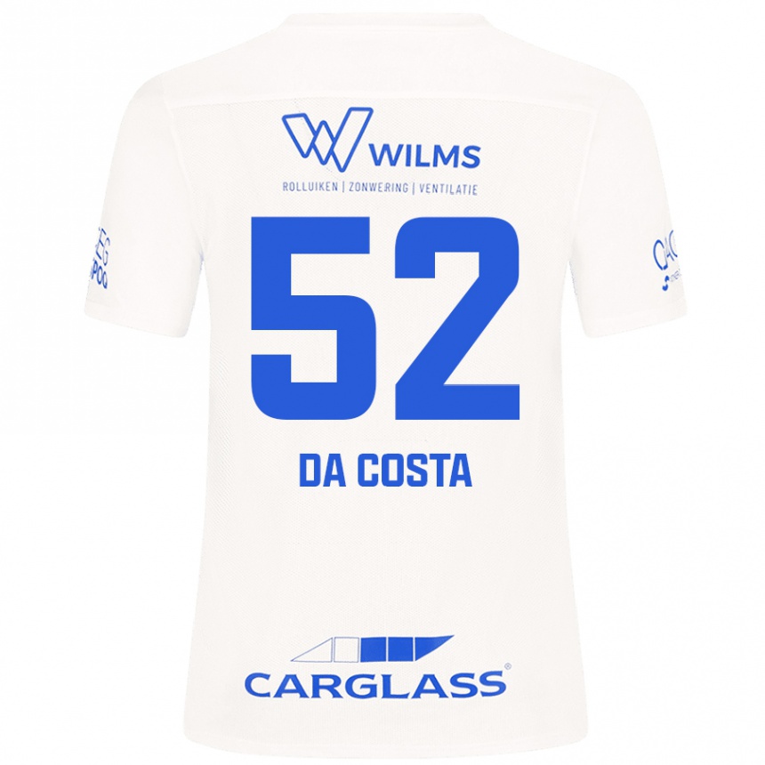 Kids Football Wilson Da Costa #52 White Away Jersey 2024/25 T-Shirt Australia