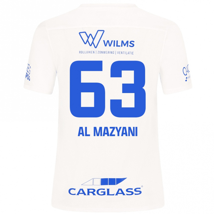 Kids Football Faissal Al Mazyani #63 White Away Jersey 2024/25 T-Shirt Australia