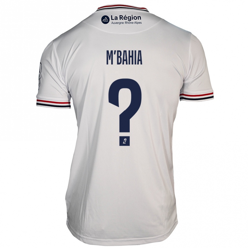 Kids Football Ivan M'bahia #0 White Away Jersey 2024/25 T-Shirt Australia