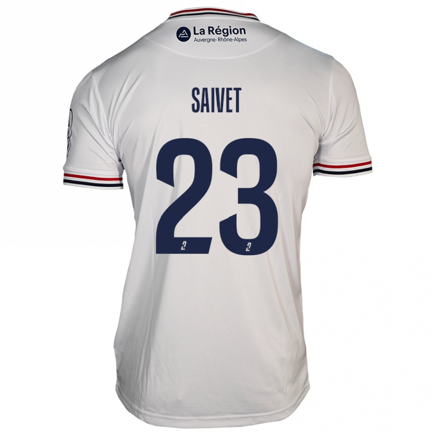 Kids Football Henri Saivet #23 White Away Jersey 2024/25 T-Shirt Australia