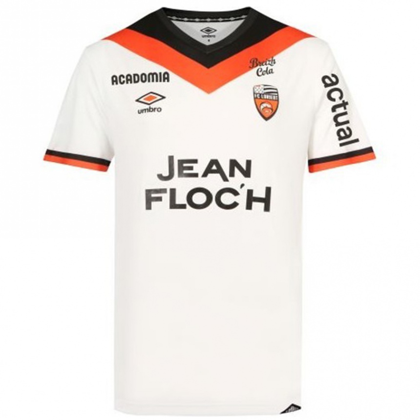 Kids Football Max Bouche Denoël #0 White Away Jersey 2024/25 T-Shirt Australia