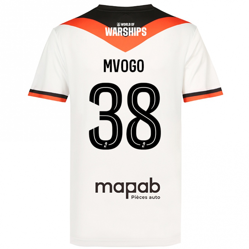 Kids Football Yvon Mvogo #38 White Away Jersey 2024/25 T-Shirt Australia