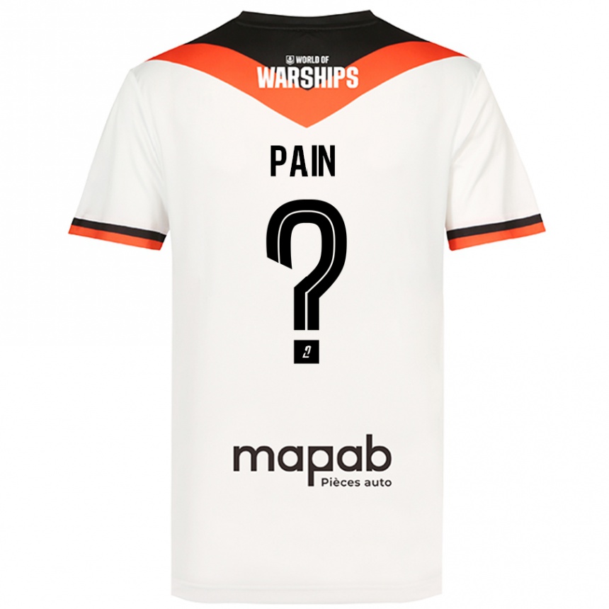 Kids Football Ilan Pain #0 White Away Jersey 2024/25 T-Shirt Australia