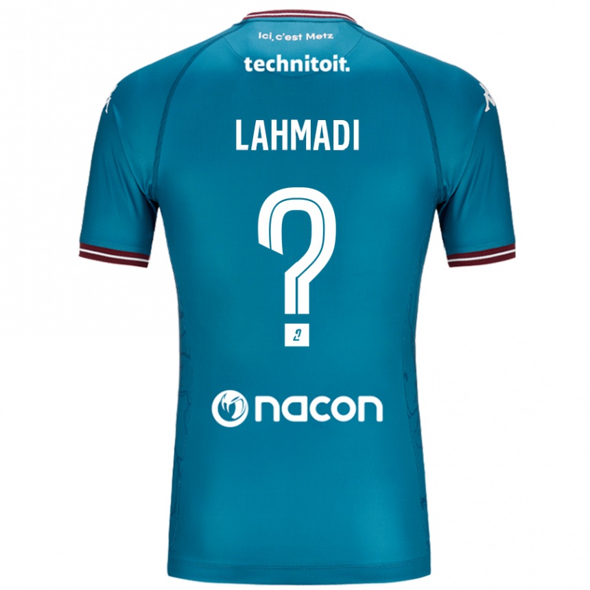 Kids Football Mehdi Lahmadi #0 Bleu Petrole Away Jersey 2024/25 T-Shirt Australia