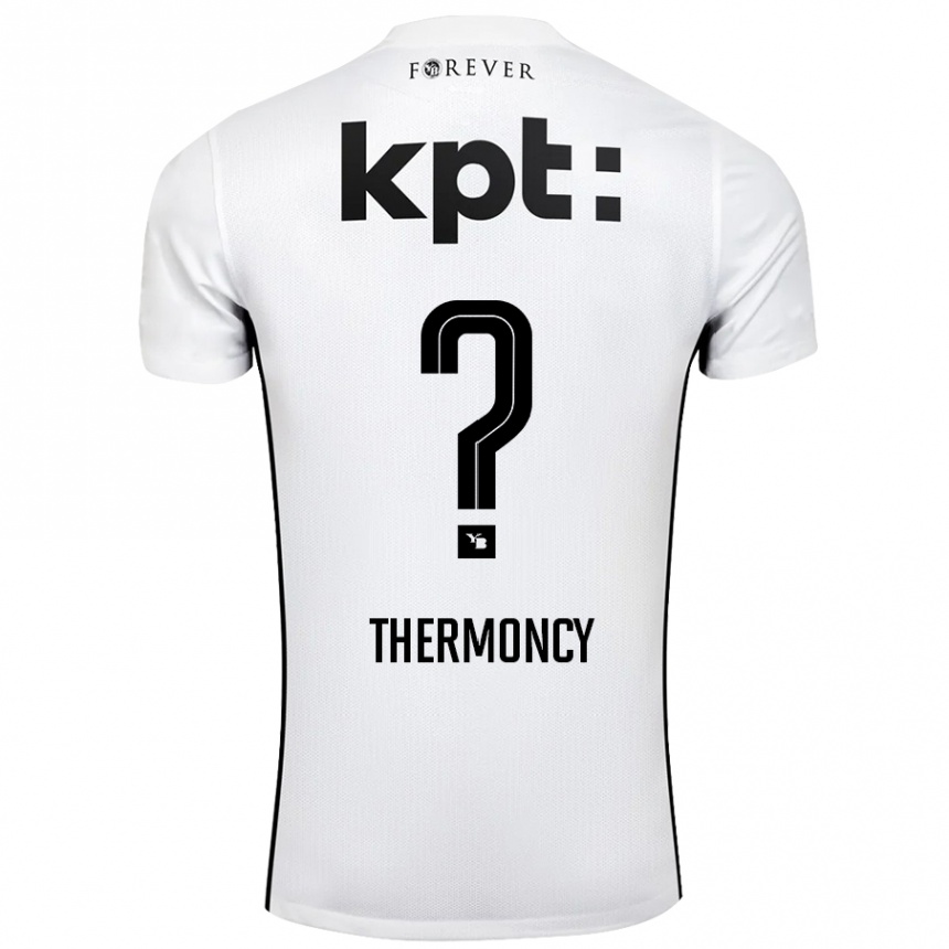 Kids Football Keeto Thermoncy #0 White Black Away Jersey 2024/25 T-Shirt Australia